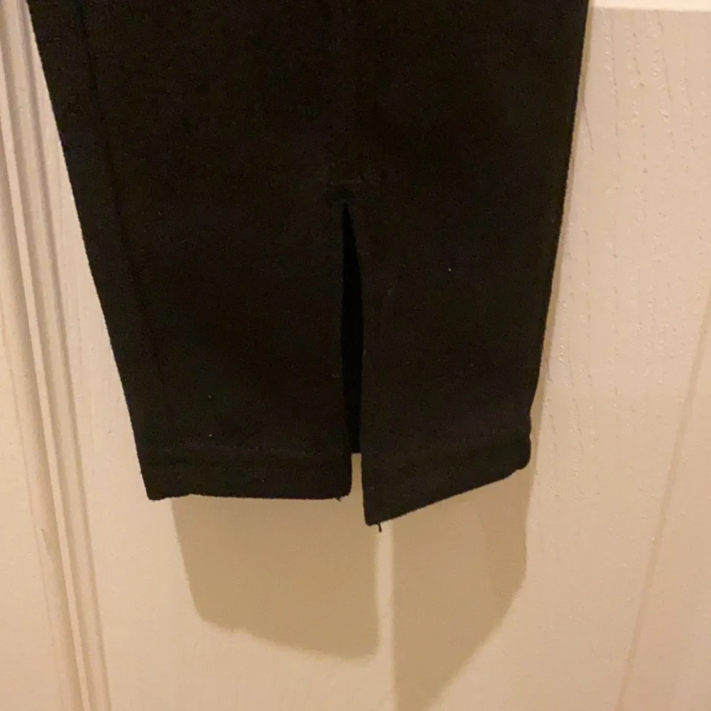 Faux suede leggings, NWT, Black - Picture 5 of 9
